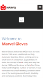 Mobile Screenshot of marvelgloves.com